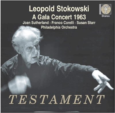 Leopold Stokowski - A Gala Concert 1963 Testament Klassisk - Import CD