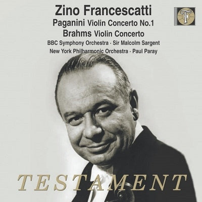 Zino Francescatti - Violinkoncert Nr. 1 / Violinkoncert - Import CD