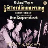 Hans Knappertsbusch - Wagner : GotterdammerungKnappertsbusch/Bayreuther Festspielhaus (1951.8.4) - Import 4 CD