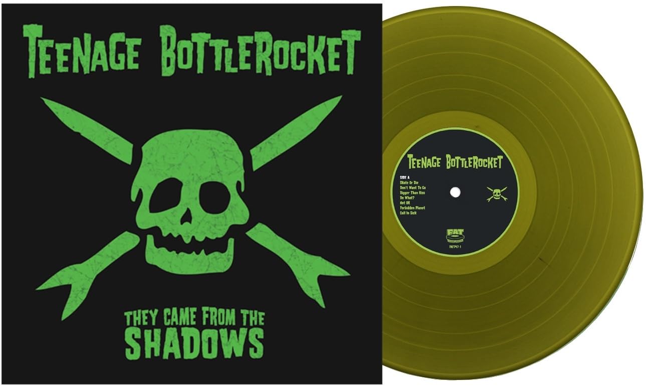 Teenage Bottlerocket - They Came From The Shadows - Import Swamp Green Vinyl LP Recurd