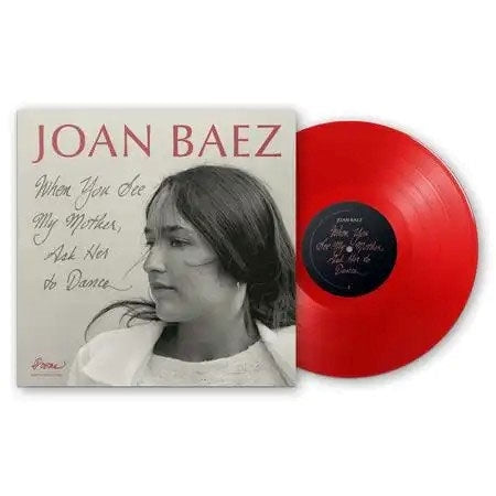 Joan Baez - When You See My Mother, Ask Her To Dance - Import Translucent Red Colored Vinyl LP Record Limited Edition