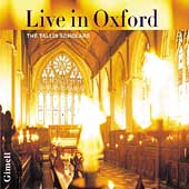 The Tallis Scholars - Live in Oxford / Phillips, The Tallis Scholars - Import CD