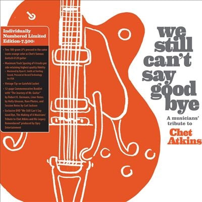 V.A. - We Still Can`T Say Goodbye: A Musicians` Tribute To Chet Atkins - Import Orange Vinyl 2 LP Record + DVD