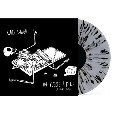 Will Wood - In Case I Die (A Live One) (Indie Exclusive) - Import Translucent White with Black Splatter Vinyl 3 LP Record