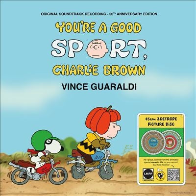 Vince Guaraldi - You'Re A Good Sport, Charlie Brown (50Th Anniversary Edition) - Import Zoetrope Vinyl LP Record Limited Edition