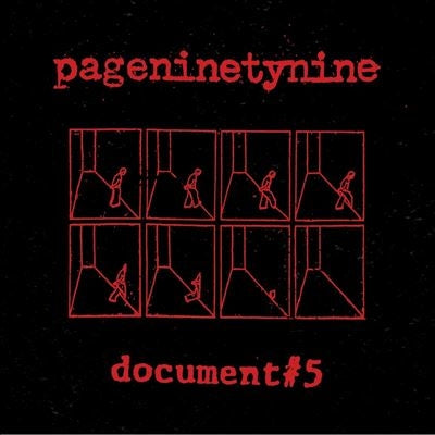 Pageninetynine - Document #5 - Import Clear with Black and Red Splatter Vinyl LP Record