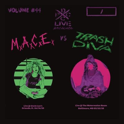 M.A.C.E. 、 Trash Diva - DCxPC Live Vol. 44 - Import Vinyl LP Record