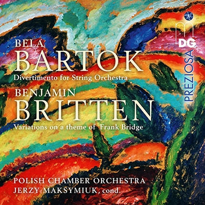 Bela Bartok - Béla Bartók: Divertimento For String Orchestra (1939) / Benjamin Britten: Variations On A Theme Of Frank Bridge, Op. 10, For String Orchestra - Import CD