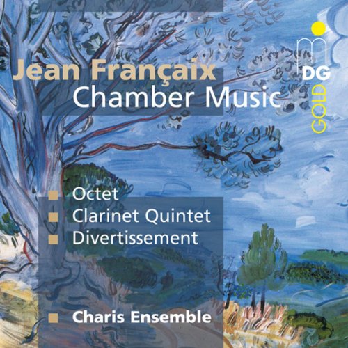 Francaix, Jean (1912-1997) - Octet, Clarinet Quintet, Divertissement : Charis Ensemble - Import CD