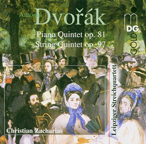 Dvorak, Antonin(1841-1904) - Piano Quintet, String Quintet No.3 : Leipzig String Quartet, Zacharias(P)Rohde(Va) - Import CD