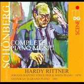 Hardy Rittner - Schoenberg: Complete Piano Works - Import SACD Hybrid
