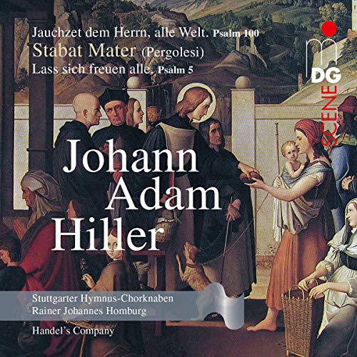 Hiller, Johann Adam (1728-1804) - Hiller Psalms, Pergolesi(Hiller)Stabat Mater : Homburg / Handel's Company (Hybrid) - Import SACD Hybrid