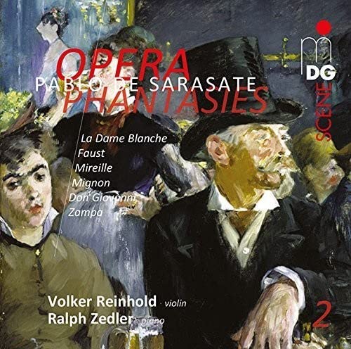 Sarasate (1844-1908) - Opera Phantasies Vol.2 : V.Reinhold(Vn)Zedler(P)(Hybrid) - Import SACD Hybrid