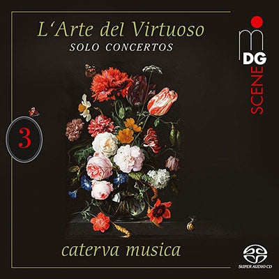 Caterva Musica - J.S. Bach, Benda, Graun, Telemann & Vivaldi: L'Arte Del Virtuoso, Vol. 3 - Import SACD Hybrid