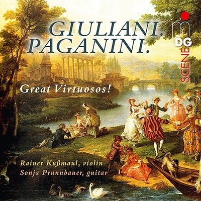 Rainer Kussmaul - Giuliani / Paganini:Works For Violin And Guitar - Import 2 CD