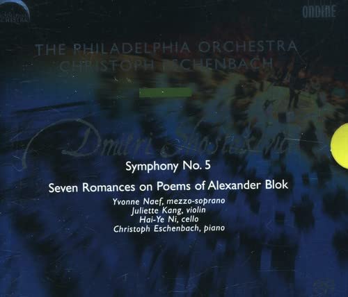 Shostakovich, Dmitri (1906-1975) - Sym.5: Eschenbach / Philadelphia O +7 Romances: Naef(Ms) - Import SACD Hybrid