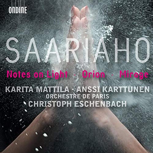 Saariaho, Kaija (1952-) - Notes on Light, Orion, Mirage : Eschenbach / Orchestre de Paris, Karttunen, Mattila - Import CD
