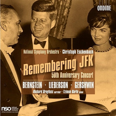 Christoph Eschenbach, Howard Mitchell - BERNSTEIN/LIEBERSON/GERSHWIN-REMEMBERING JFK -2CD - Import 2 CD