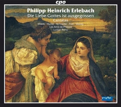 Les Amis de Philippe - Erlebach: Selected Sacred - Import 2 CD