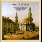 Matthias Jung - Hasse: Te Deum, Sacred Works - Import CD