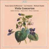 STAMITZ / HOFFMEISTER / HAYDN M - Viola Concertos - F.A.Hoffmeister, C.Stamitz, M.Haydn - Import CD