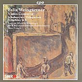 Laurent Albrecht Breuninger - Weingartner: Violin Concerto Op.52; Schubert: Symphony D.729 / Laurent Albrecht Breuninger, Alun Francis, SWR Rundfunkorchester Kaiserslautern - Import CD