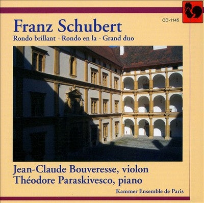 Jean-Claude Bouveresse - Schubert: Rondo Brilliant Op.70, etc. - Import CD