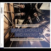Francoise-Green Piano Duo - Kurtag: Games Chorales and Fantasy Francoise-Green Piano Duo - Import CD