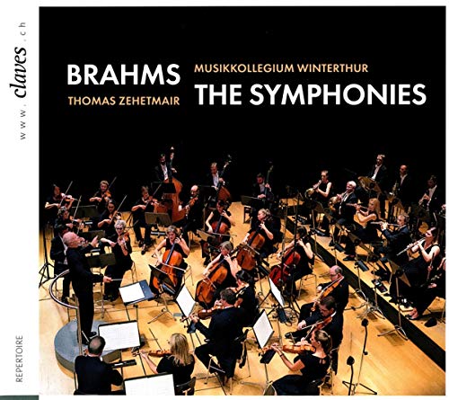 Brahms (1833-1897) - Complete Symphonies : Thomas Zehetmair / Musikkollegium Winterthur (2CD) - Import Digipak 2 CD