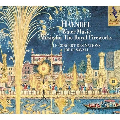 Jordi Savall - Handel: Water Music Music for the Royal Fireworks - Import SACD Hybrid