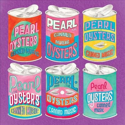 Pearl & The Oysters - Canned Music - Import Transparent Electric Blue Vinyl LP Record