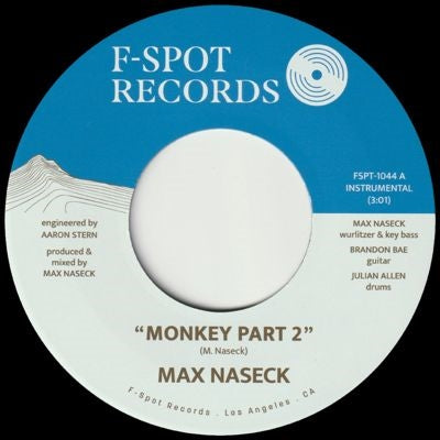 Max Naseck - Monkey Part 2 / Lully - Import Vinyl 7 inch Single Record
