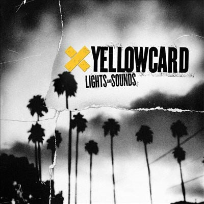 Yellowcard - Lights And Sounds - Import Black inside Transparent Yellow Vinyl LP Record