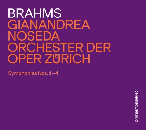 Gianandrea Noseda - Brahms:Complete Symphonies : Orchester der Oper Zurich (2CD) - Import 2 CD