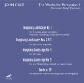 Percussion Group Cincinnati - John Cage: Works for Percussion Vol.1 - Import DVD