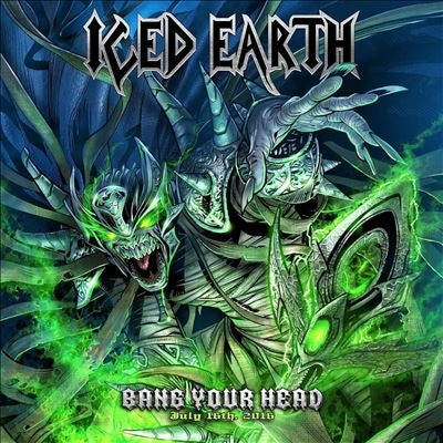 Iced Earth - Bang Your Head - Import Green VInyl 2 LP Record