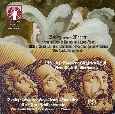 Boulez, Pierre - Wagner: Meistersinger Prelude, Tannhauser Overture, Faust Overture, Etc - Import SACD Hybrid
