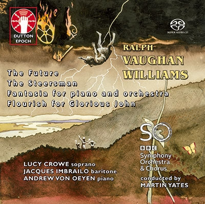 Martin Yates 、 BBC Concert Orchestra - Ralph Vaughan Williams: The Future, The Steersman, Fantasia for piano and orchestra, etc - Import SACD Hybrid