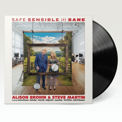 Alison Brown & Steve Martin - Safe, Sensible and Sane - Import Vinyl LP Record