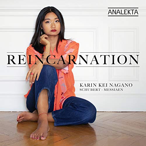 Schubert (1797-1828) - Reincarnation -Schubert Piano Sonata No.21, Messiaen : Karin Kei Nagano - Import CD