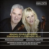 Pinchas Zukerman - Brahms: Double concerto - Symphony No. 4 - Import CD