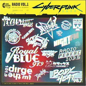 GAME MUSIC - Cyberpunk 2077: Radio Vol. 1 - Import Colored Vinyl LP Record