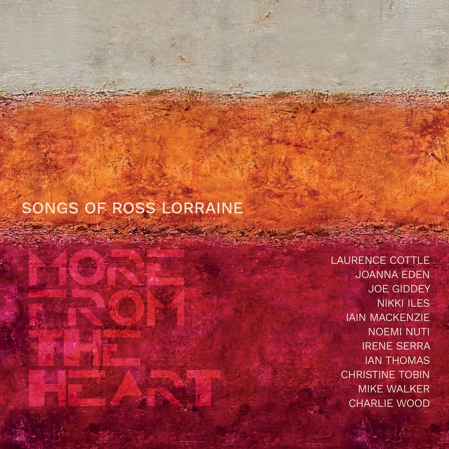 Ross Lorraine - More From The Heart - Import CD
