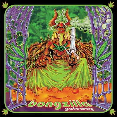 Bongzilla - Gateway - Import Orange, Green Spinners with Violet, Green, White Splatter Vinyl LP Record