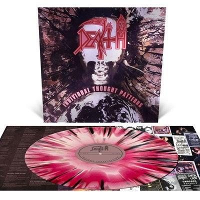 Death - Individual Thought Patterns - Import Pink, White and Red Merge with Splatter Vinyl LP Record