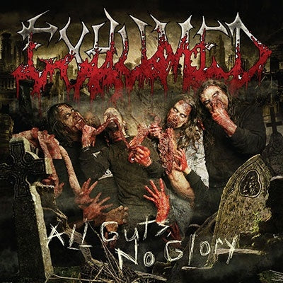 Exhumed - All Guts, No Glory - Import Swamp Green with Splatter Vinyl LP Record Limited Edition
