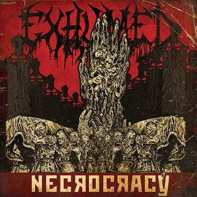 Exhumed - Necrocracy - Import Blood Red with Splatter Vinyl LP Record Bonus Track Limited Edition