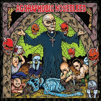 Agoraphobic Nosebleed - Altered States Of America - Import Electric Blue With Rainbow Splatter Vinyl LP Record