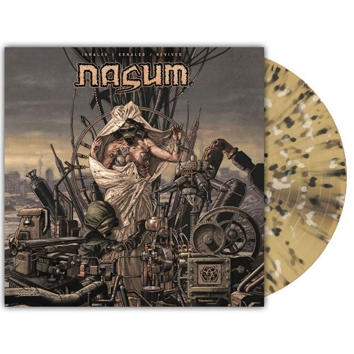 Nasum - Inhaled/Exhaled/Revived - Import Translucent Gold with Splatter Vinyl 2 LP Record