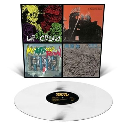 LIP CREAM - Thrash til Death - Import Clear White Vinyl LP Record